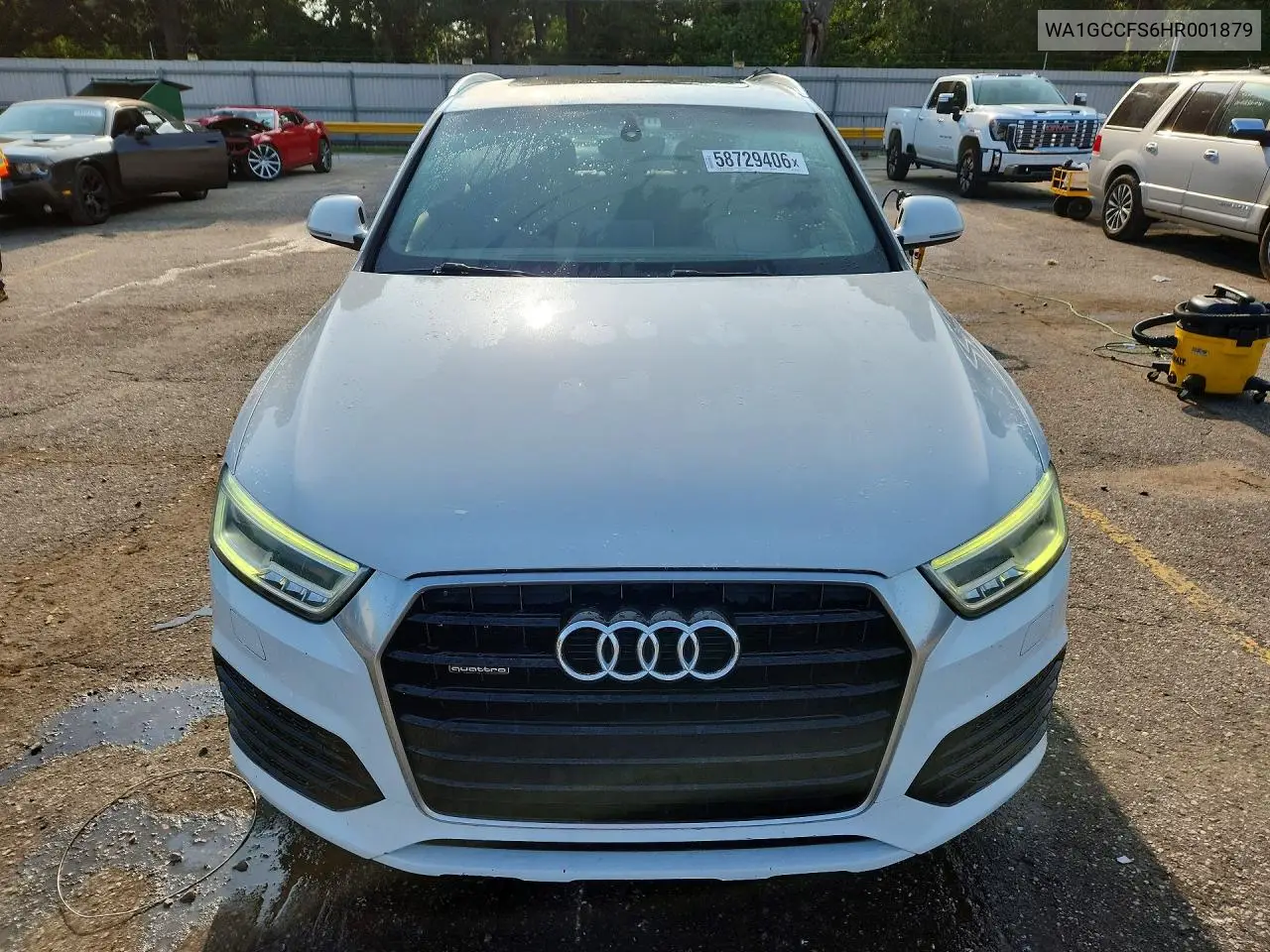 2017 Audi Q3 Prestige VIN: WA1GCCFS6HR001879 Lot: 58729406