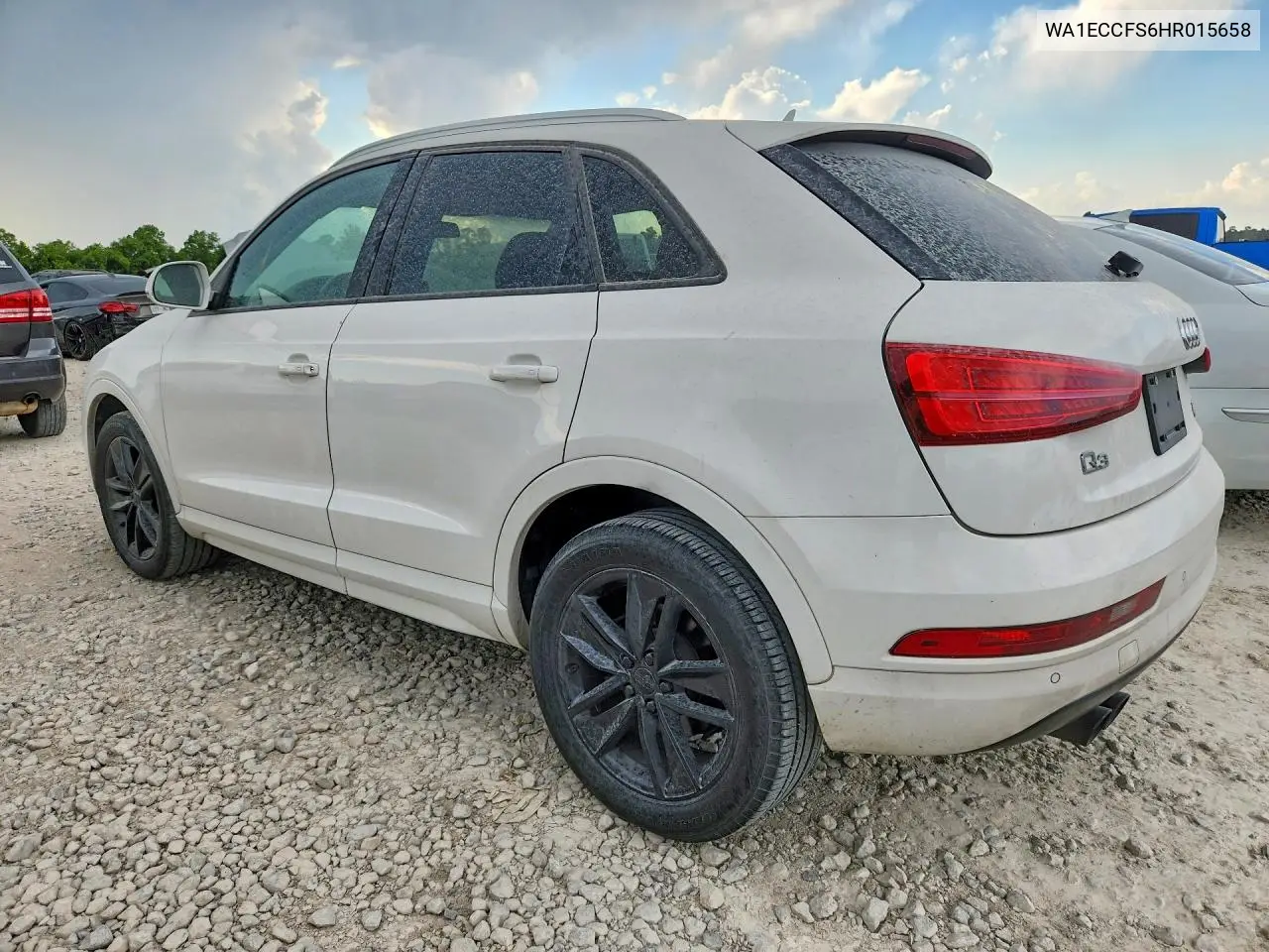 2017 Audi Q3 Premium VIN: WA1ECCFS6HR015658 Lot: 59103016
