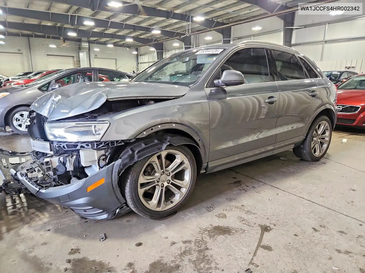 2017 Audi Q3 Premium Plus VIN: WA1JCCFS4HR002342 Lot: 59364126