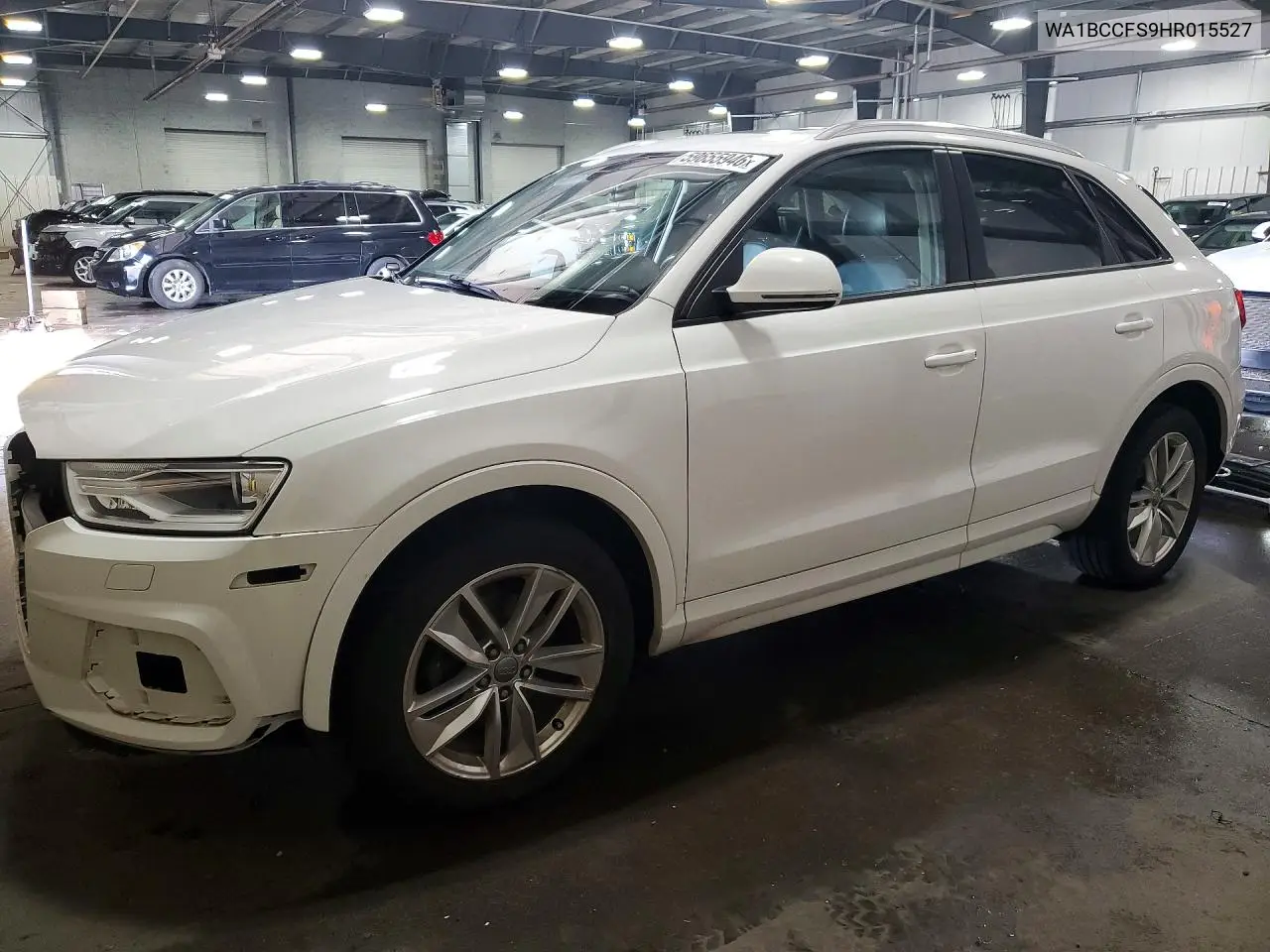 2017 Audi Q3 Premium VIN: WA1BCCFS9HR015527 Lot: 59655946