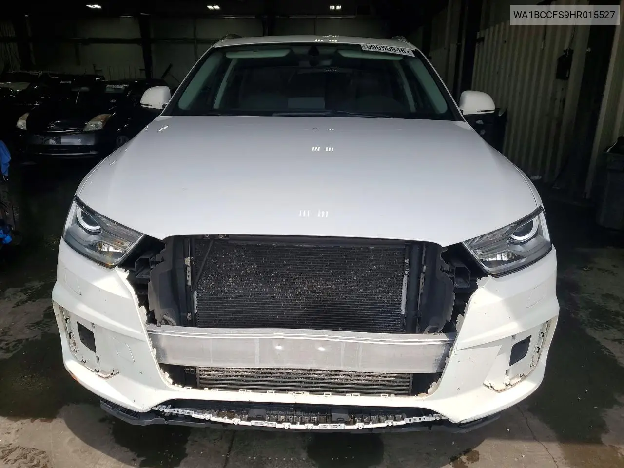 2017 Audi Q3 Premium VIN: WA1BCCFS9HR015527 Lot: 59655946
