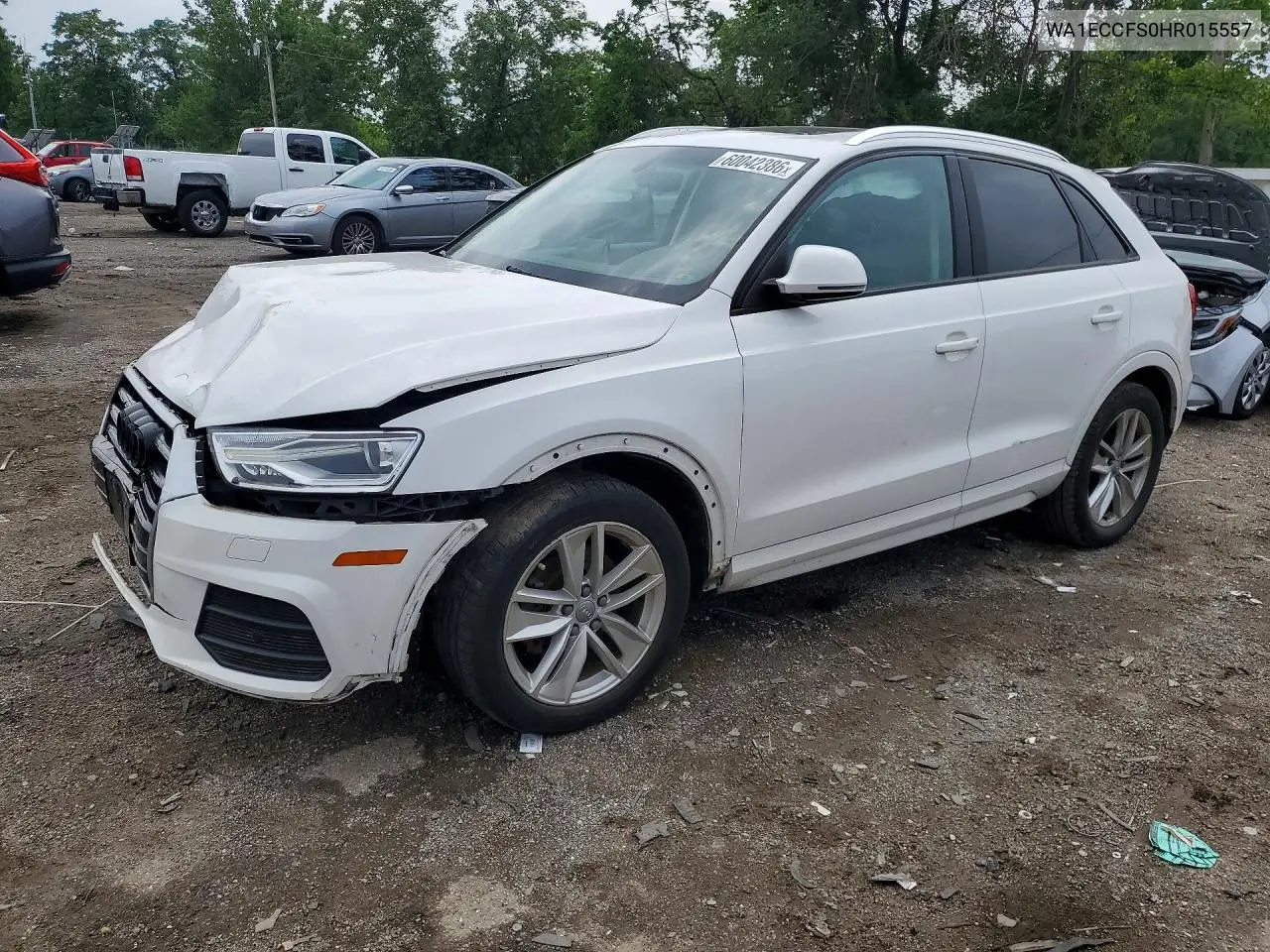 2017 Audi Q3 Premium VIN: WA1ECCFS0HR015557 Lot: 60042386
