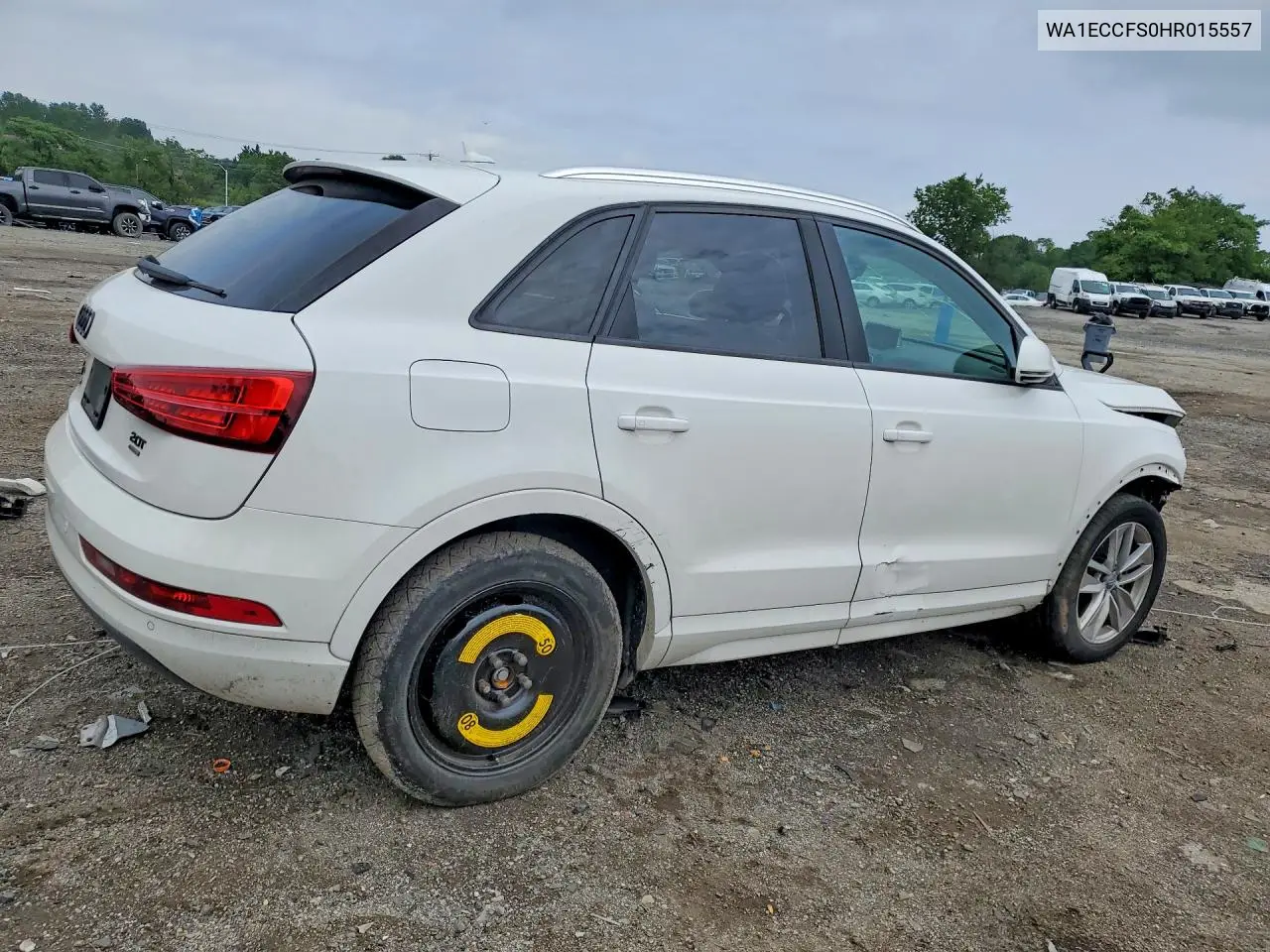 2017 Audi Q3 Premium VIN: WA1ECCFS0HR015557 Lot: 60042386