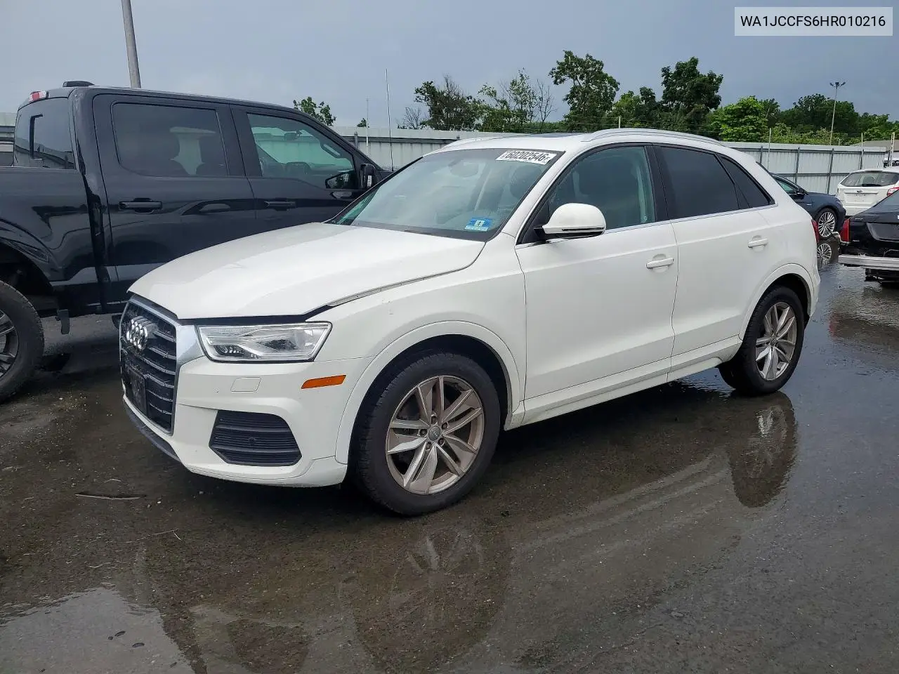 2017 Audi Q3 Premium Plus VIN: WA1JCCFS6HR010216 Lot: 60202546