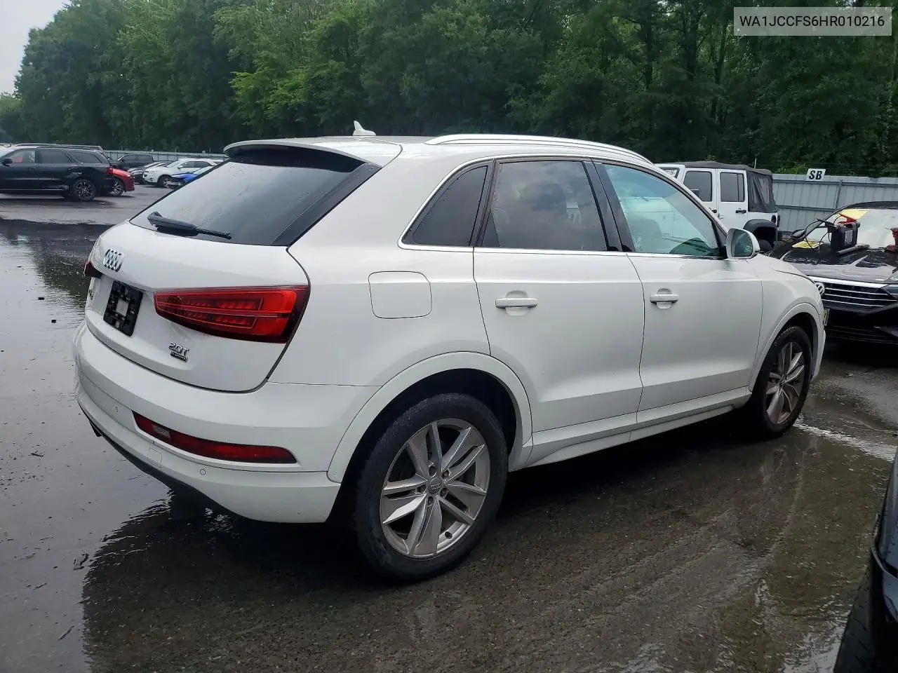 2017 Audi Q3 Premium Plus VIN: WA1JCCFS6HR010216 Lot: 60202546