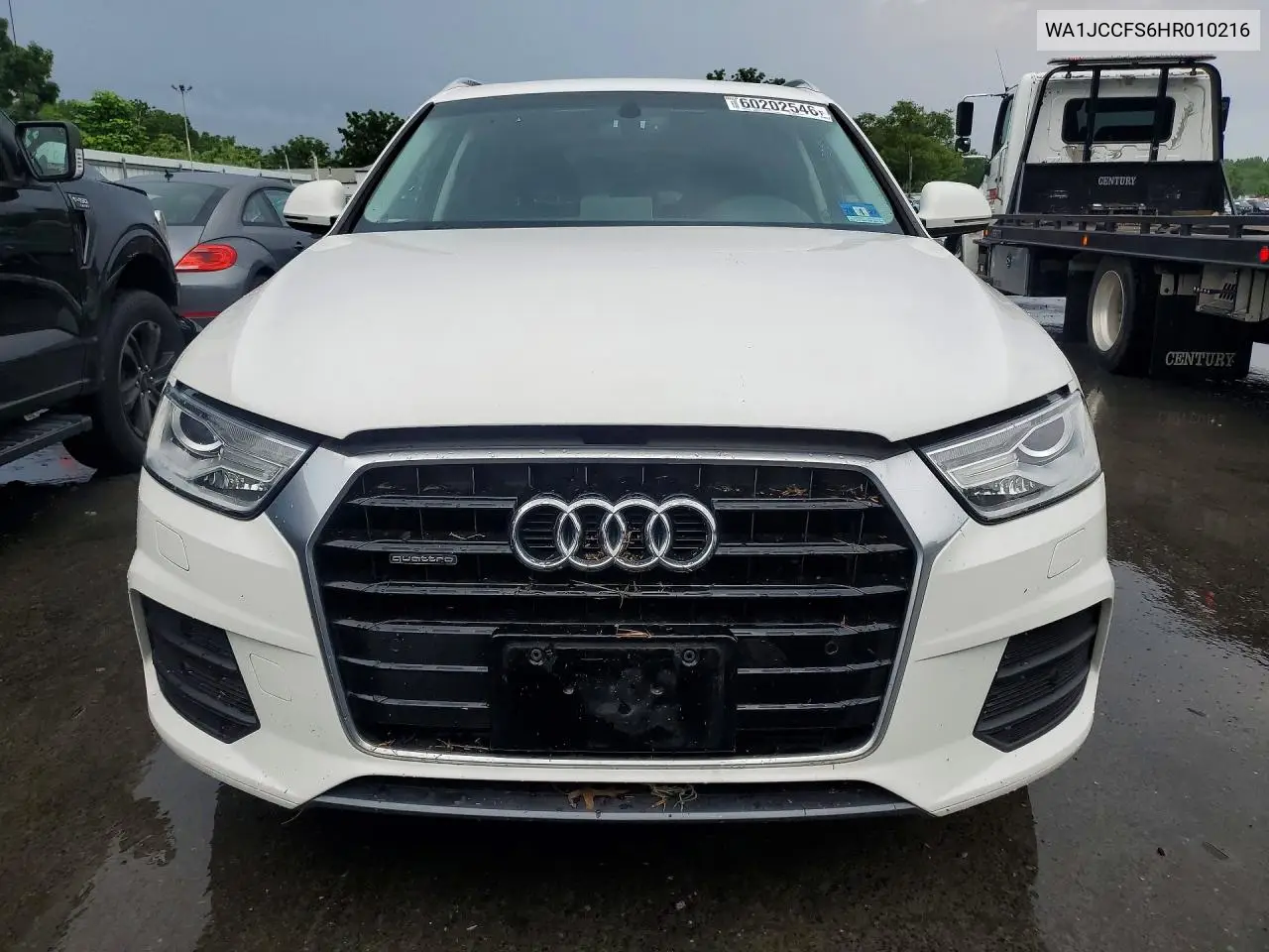 2017 Audi Q3 Premium Plus VIN: WA1JCCFS6HR010216 Lot: 60202546