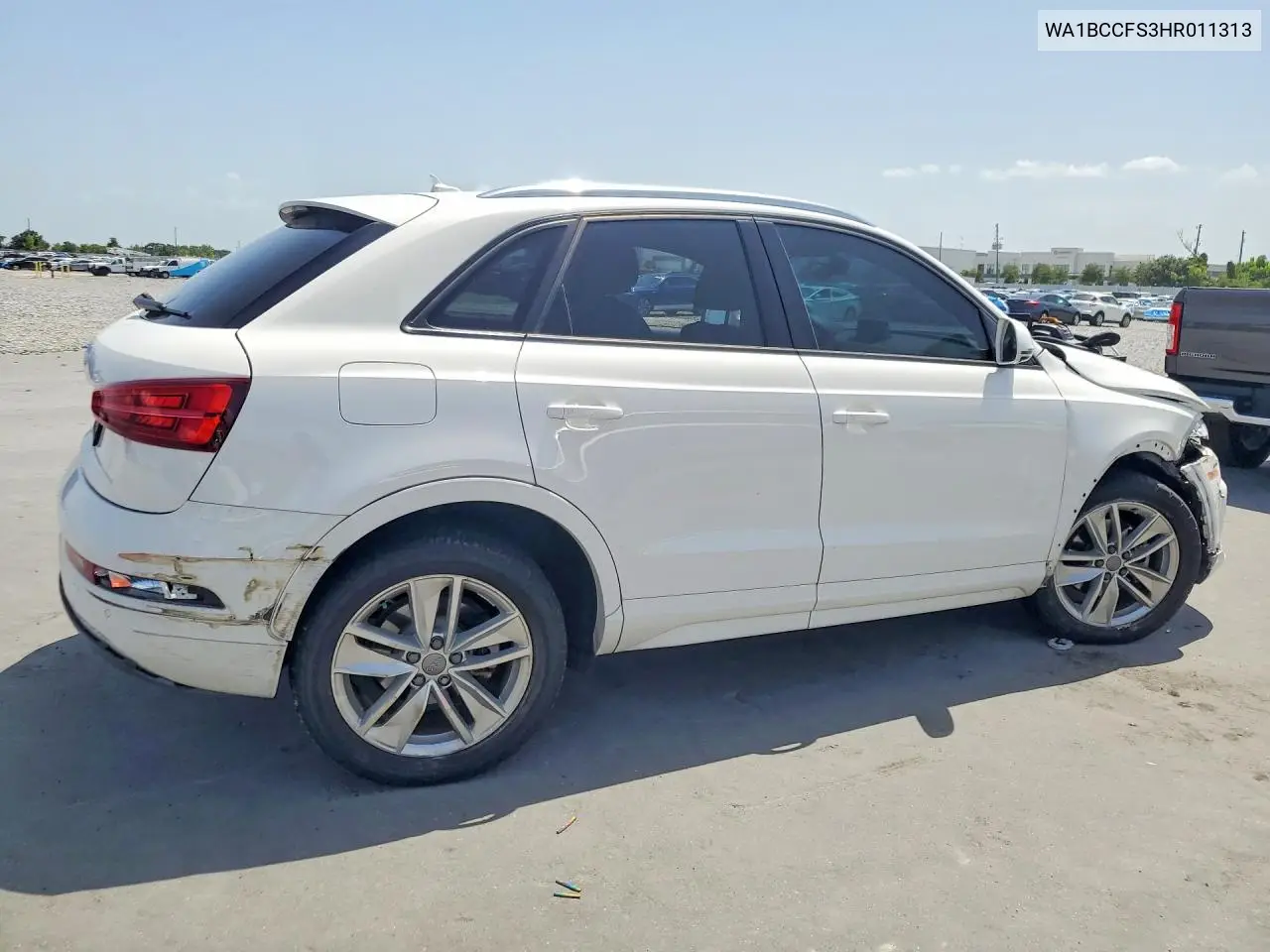 2017 Audi Q3 Premium VIN: WA1BCCFS3HR011313 Lot: 60837726
