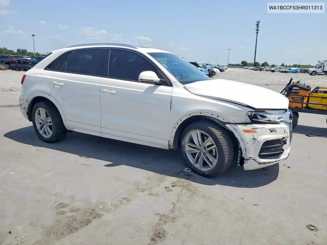 2017 Audi Q3 Premium VIN: WA1BCCFS3HR011313 Lot: 60837726