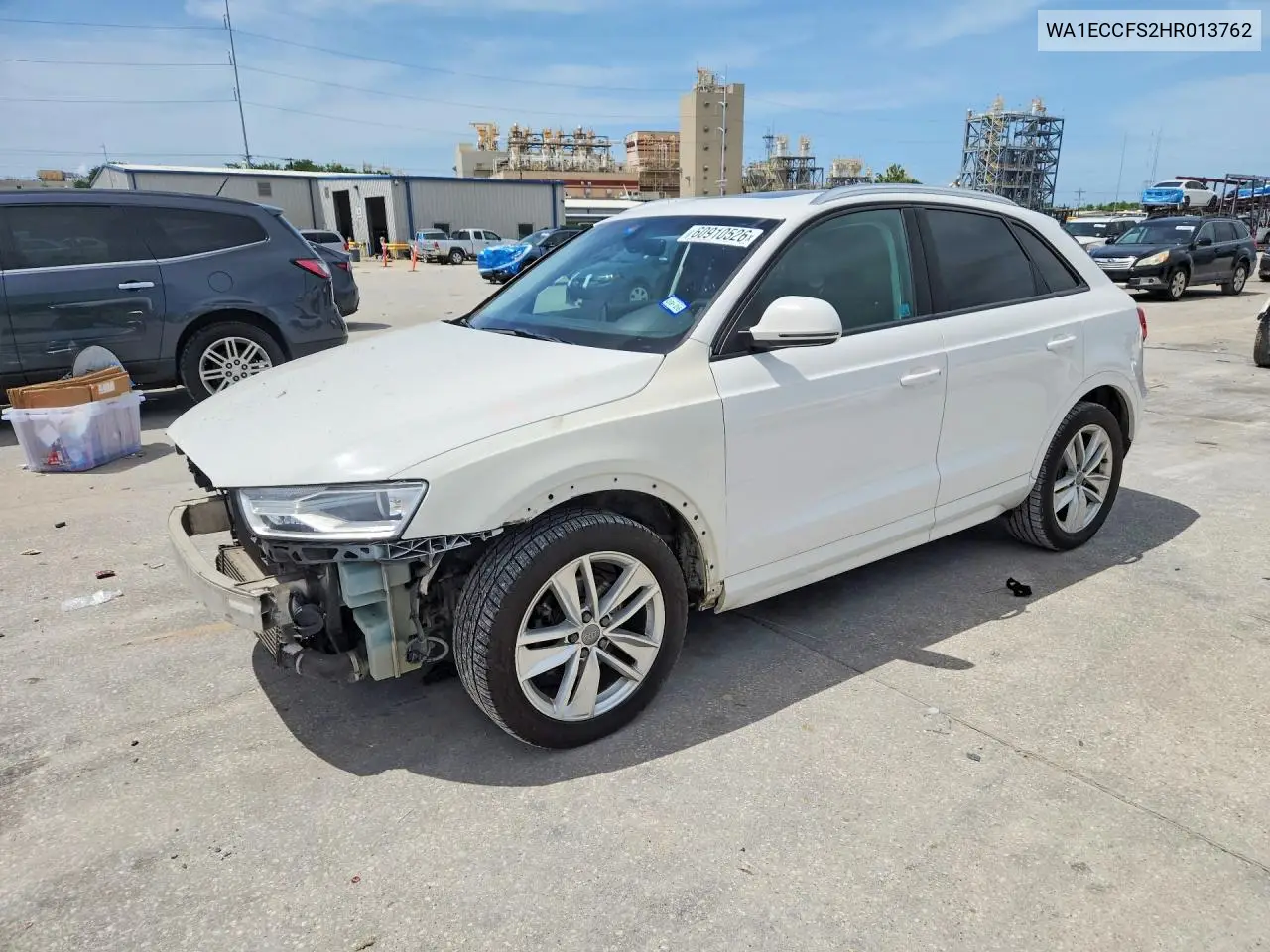 2017 Audi Q3 Premium VIN: WA1ECCFS2HR013762 Lot: 60910526