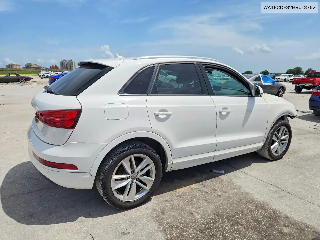 2017 Audi Q3 Premium VIN: WA1ECCFS2HR013762 Lot: 60910526