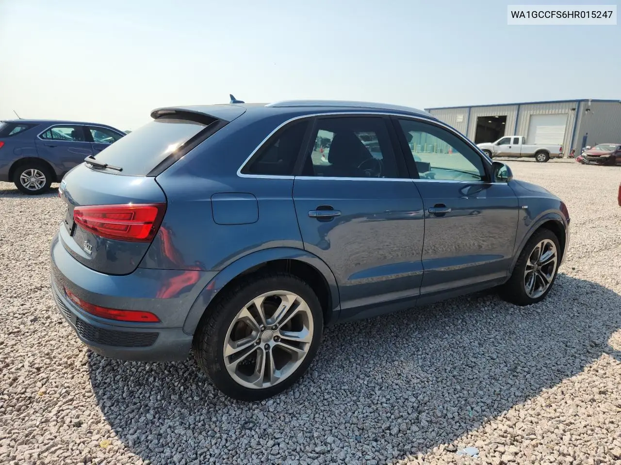 2017 Audi Q3 Prestige VIN: WA1GCCFS6HR015247 Lot: 61083356