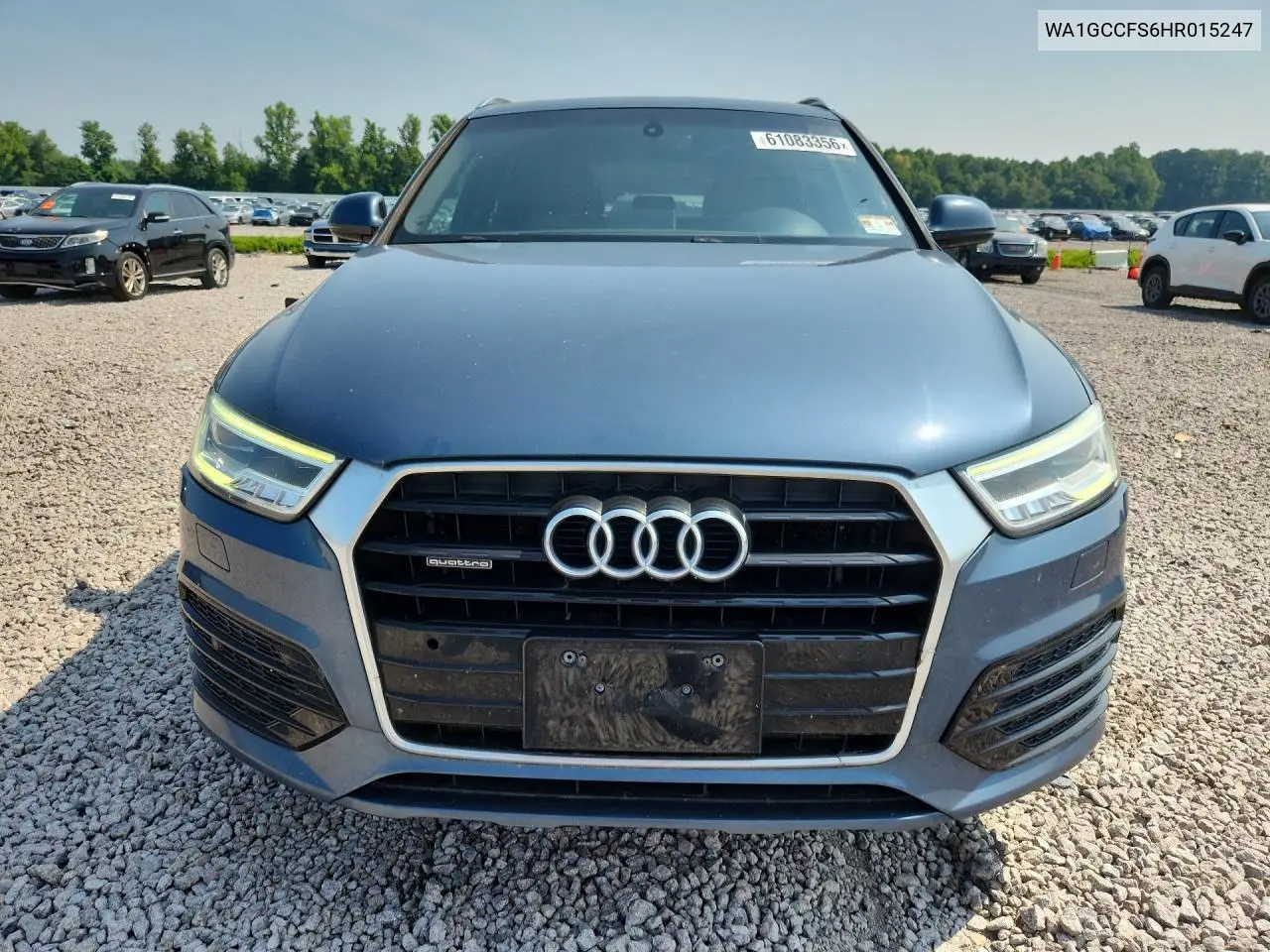 2017 Audi Q3 Prestige VIN: WA1GCCFS6HR015247 Lot: 61083356