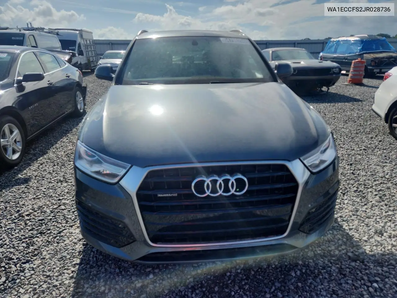 2018 Audi Q3 Premium/Sport Premium VIN: WA1ECCFS2JR028736 Lot: 54790256