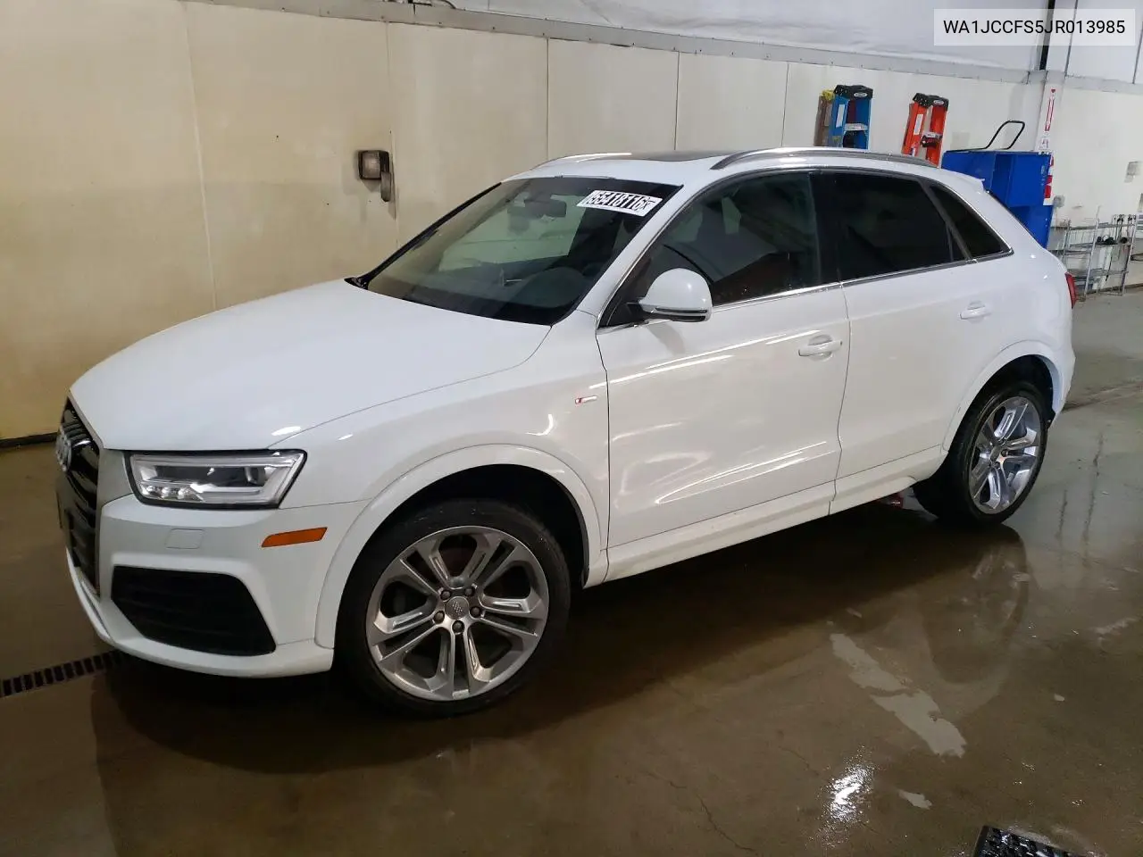 2018 Audi Q3 Premium Plus VIN: WA1JCCFS5JR013985 Lot: 55418116