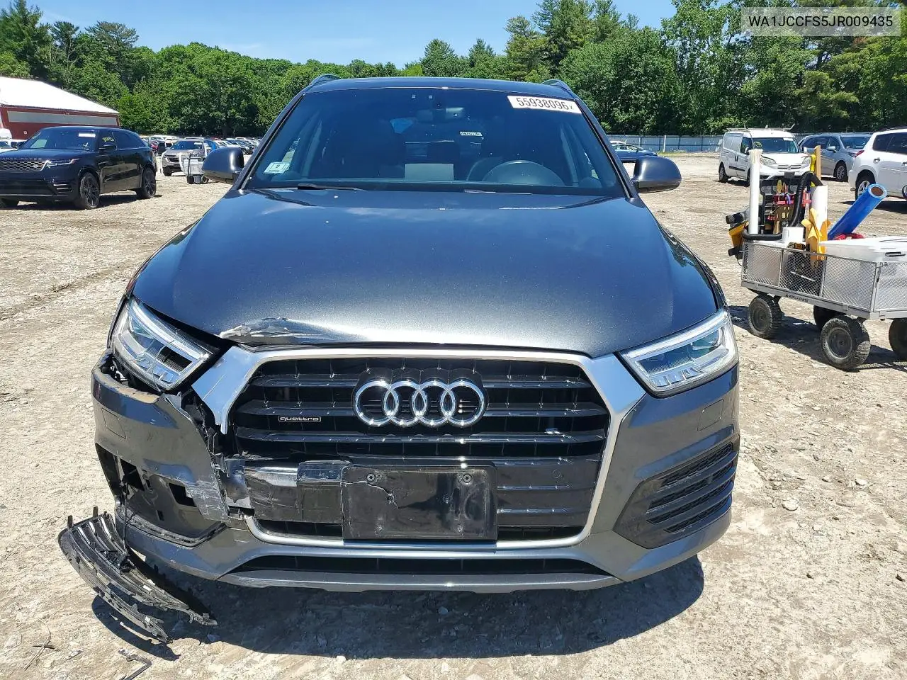 2018 Audi Q3 Premium Plus VIN: WA1JCCFS5JR009435 Lot: 55938096