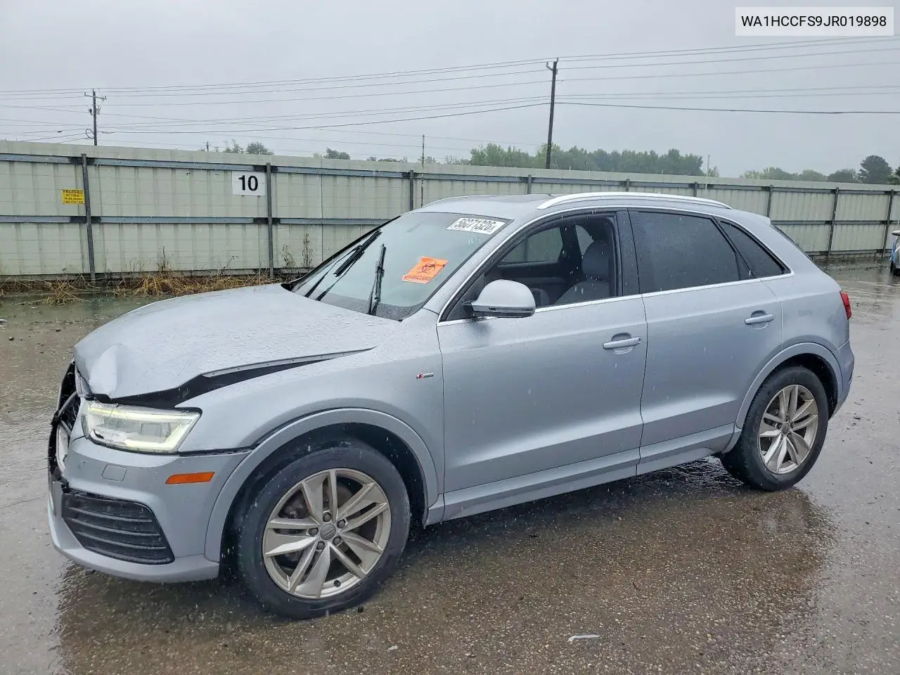 2018 Audi Q3 Premium Plus VIN: WA1HCCFS9JR019898 Lot: 56071326