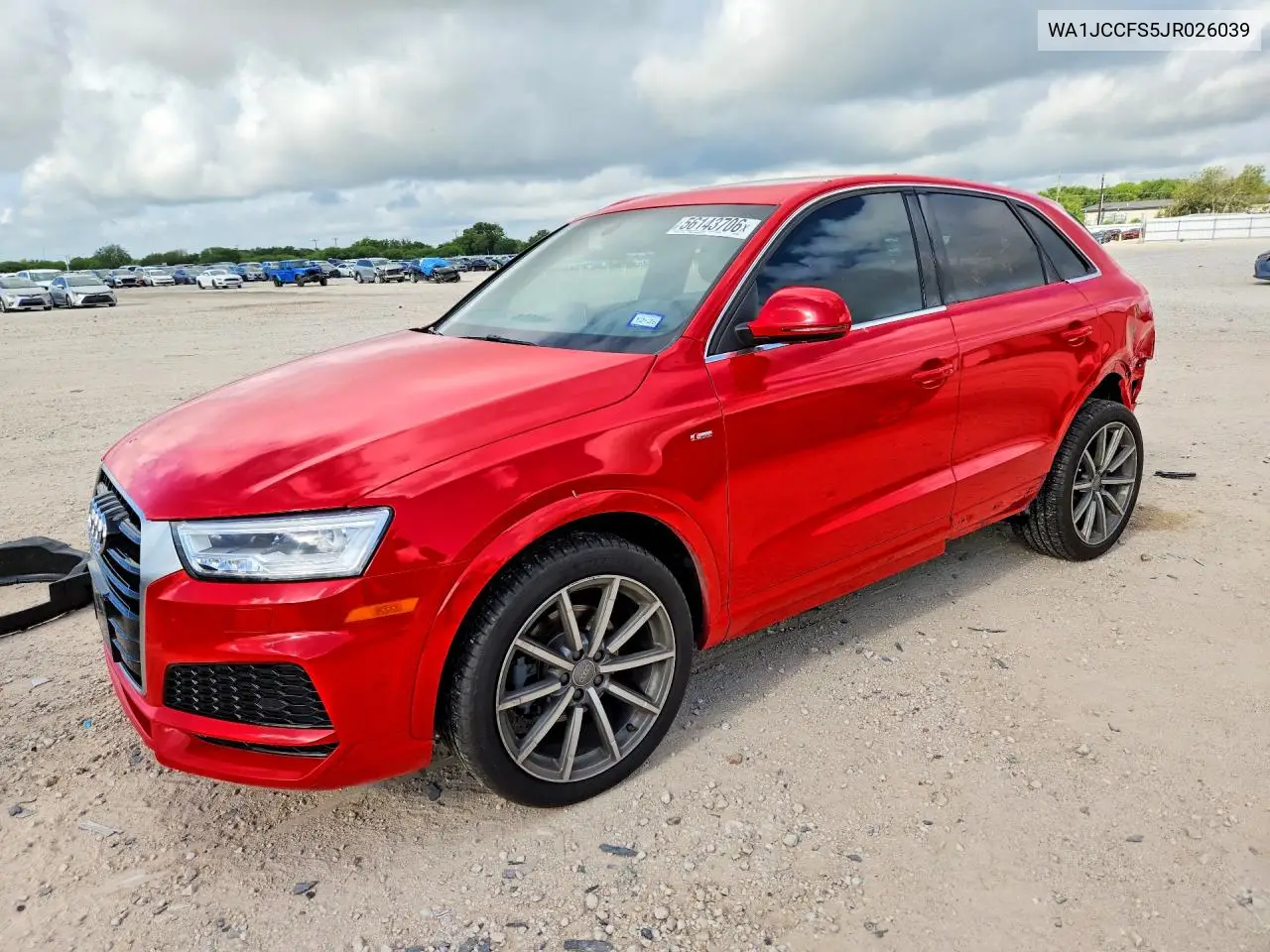2018 Audi Q3 Premium Plus VIN: WA1JCCFS5JR026039 Lot: 56143706