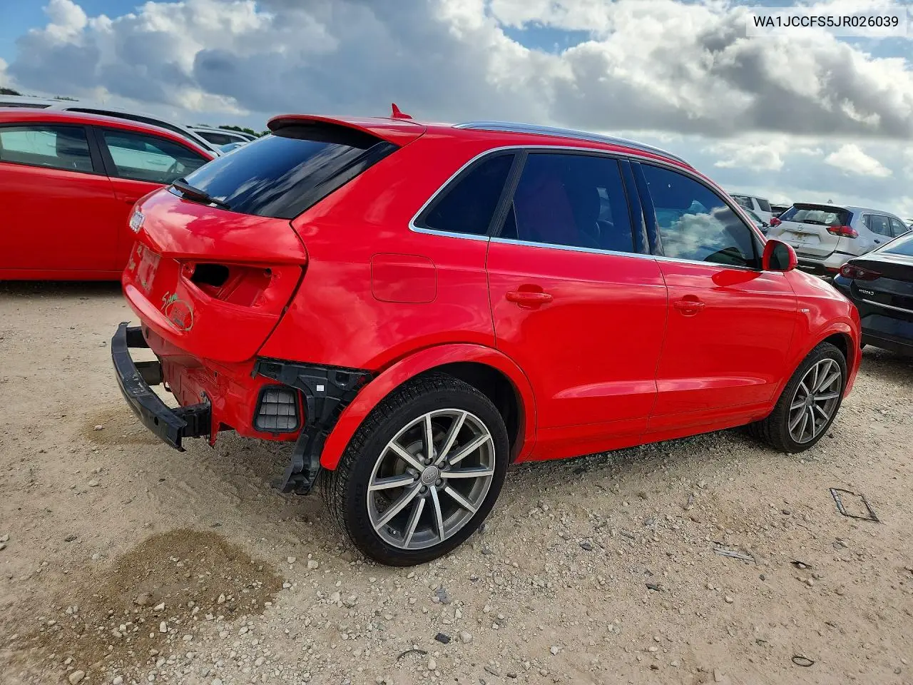 2018 Audi Q3 Premium Plus VIN: WA1JCCFS5JR026039 Lot: 56143706
