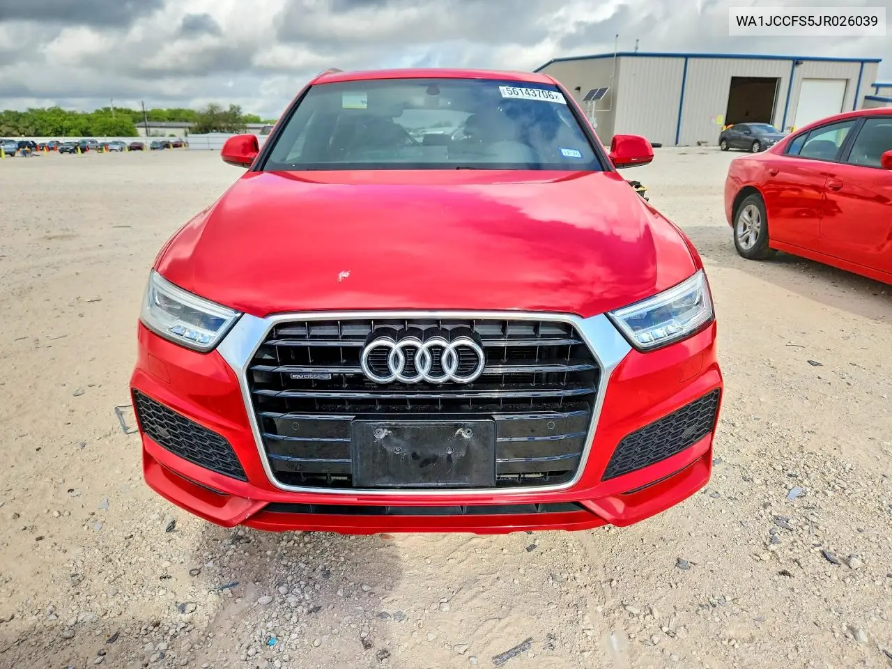 2018 Audi Q3 Premium Plus VIN: WA1JCCFS5JR026039 Lot: 56143706