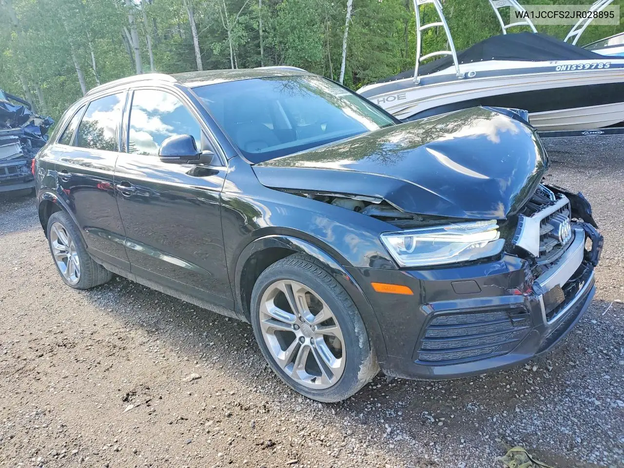 2018 Audi Q3 Premium Plus VIN: WA1JCCFS2JR028895 Lot: 56222696