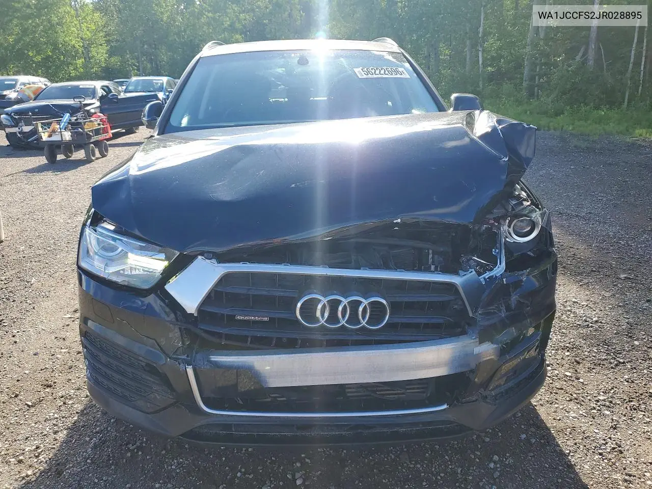 2018 Audi Q3 Premium Plus VIN: WA1JCCFS2JR028895 Lot: 56222696