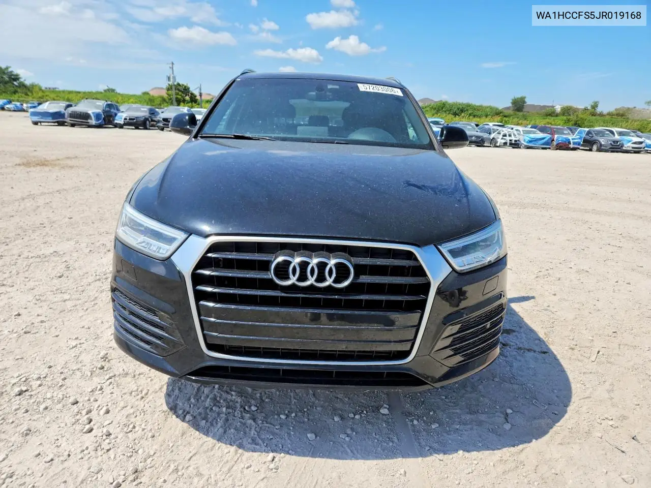 2018 Audi Q3 Premium Plus VIN: WA1HCCFS5JR019168 Lot: 57203006