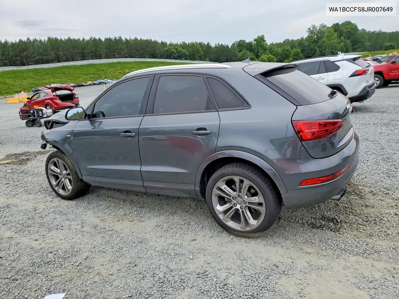 2018 Audi Q3 Premium/Sport Premium VIN: WA1BCCFS8JR007649 Lot: 57619916