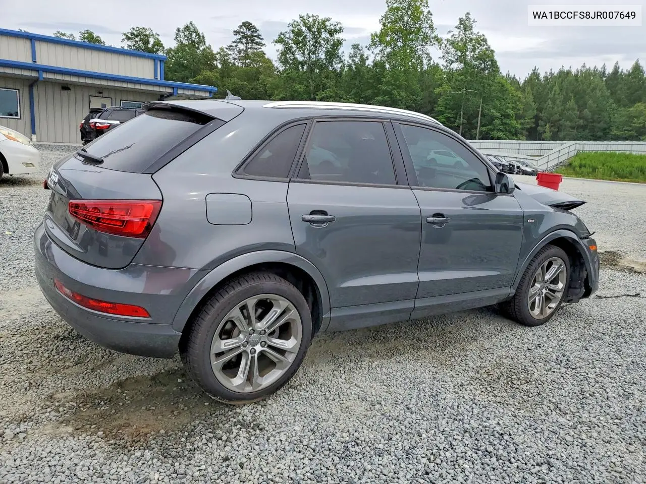 2018 Audi Q3 Premium/Sport Premium VIN: WA1BCCFS8JR007649 Lot: 57619916