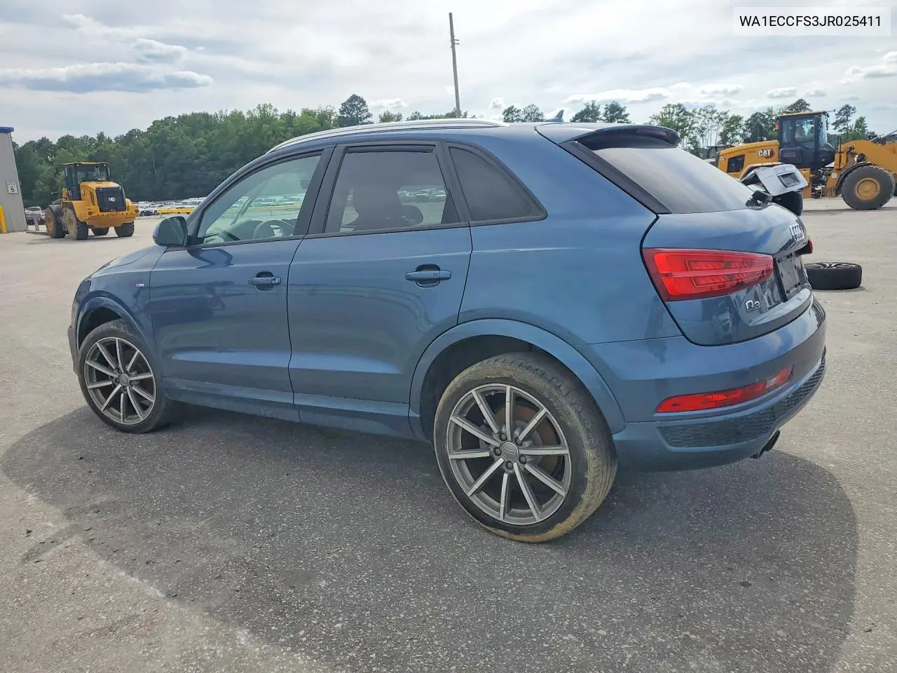 2018 Audi Q3 Premium VIN: WA1ECCFS3JR025411 Lot: 58696246