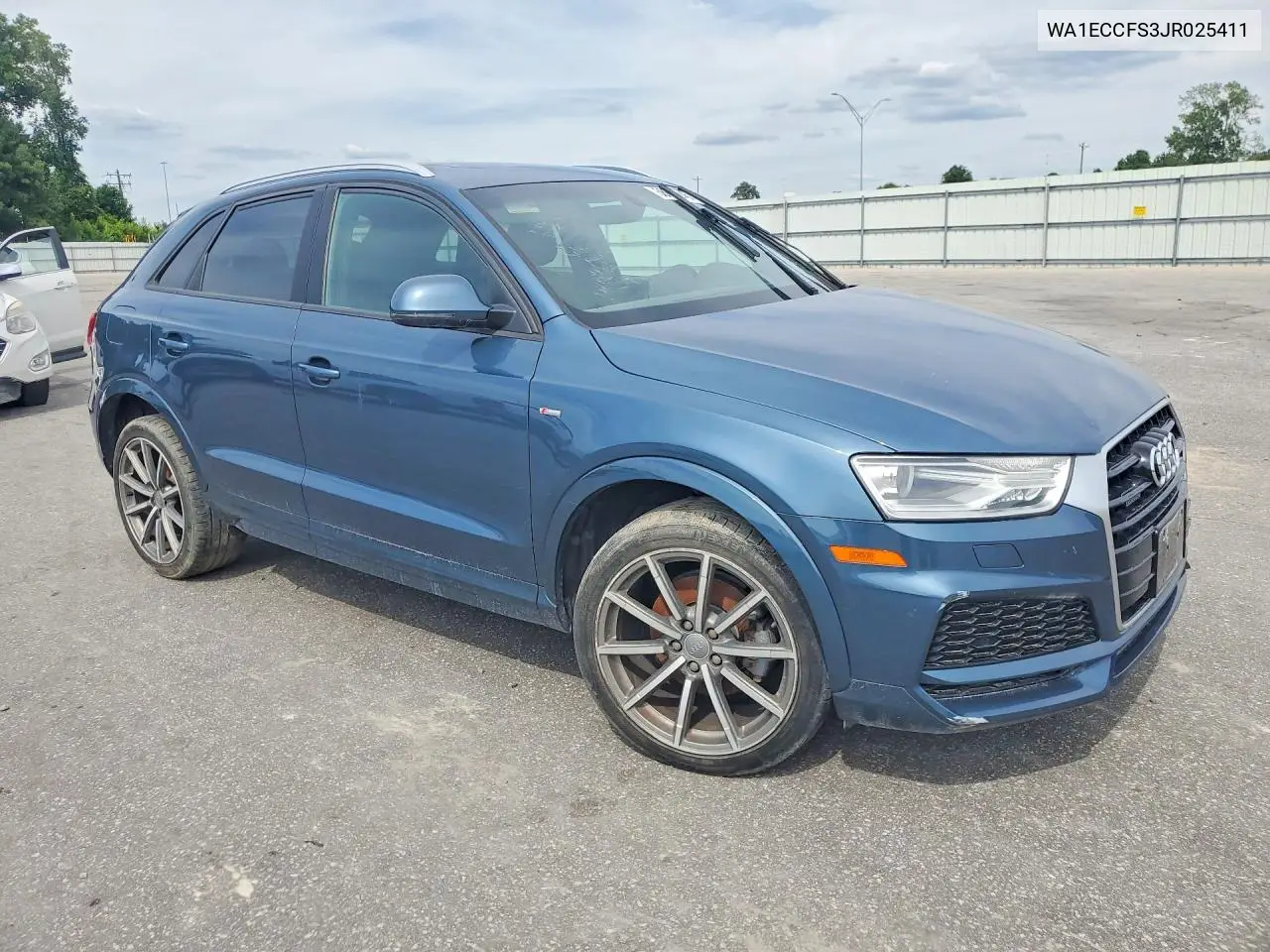 2018 Audi Q3 Premium VIN: WA1ECCFS3JR025411 Lot: 58696246