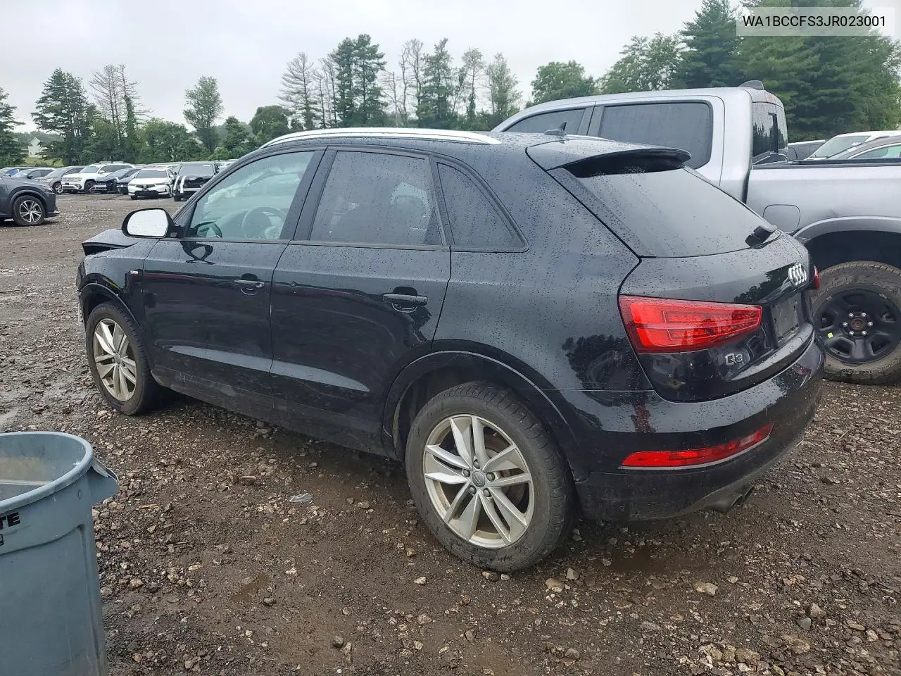 2018 Audi Q3 Premium VIN: WA1BCCFS3JR023001 Lot: 60325456