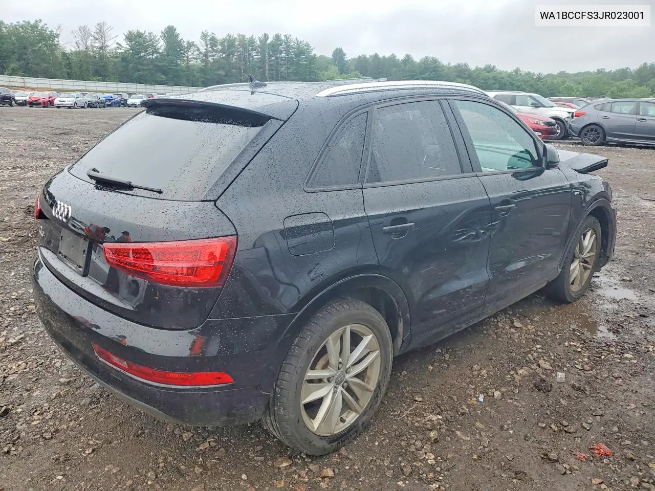 2018 Audi Q3 Premium VIN: WA1BCCFS3JR023001 Lot: 60325456