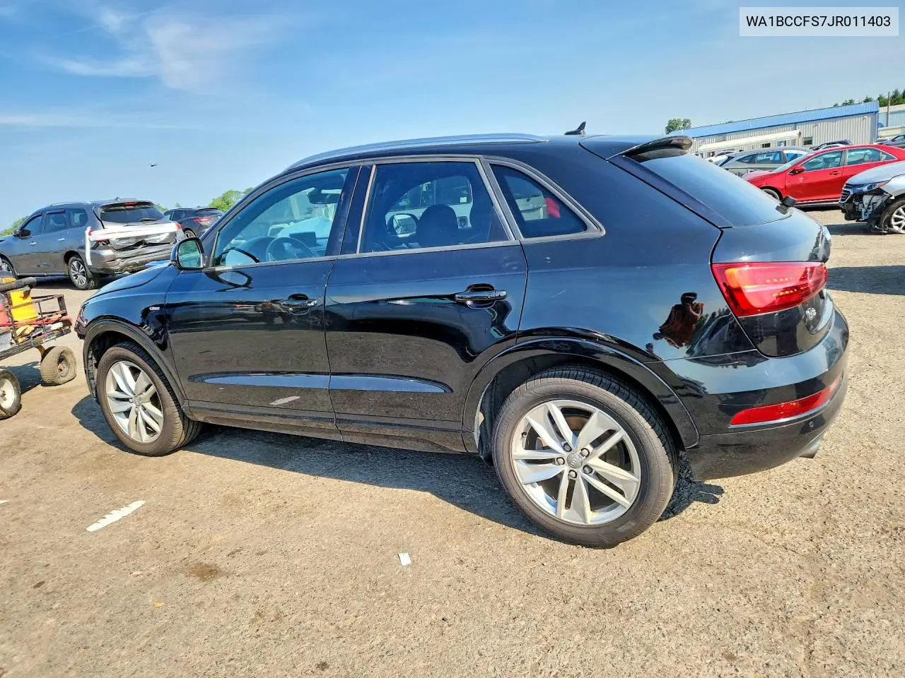 2018 Audi Q3 Premium VIN: WA1BCCFS7JR011403 Lot: 60849276