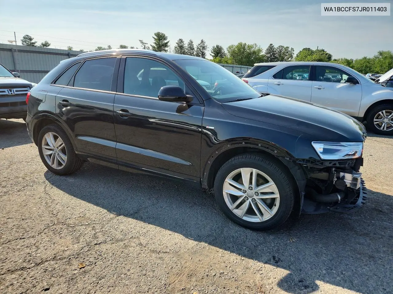 2018 Audi Q3 Premium VIN: WA1BCCFS7JR011403 Lot: 60849276