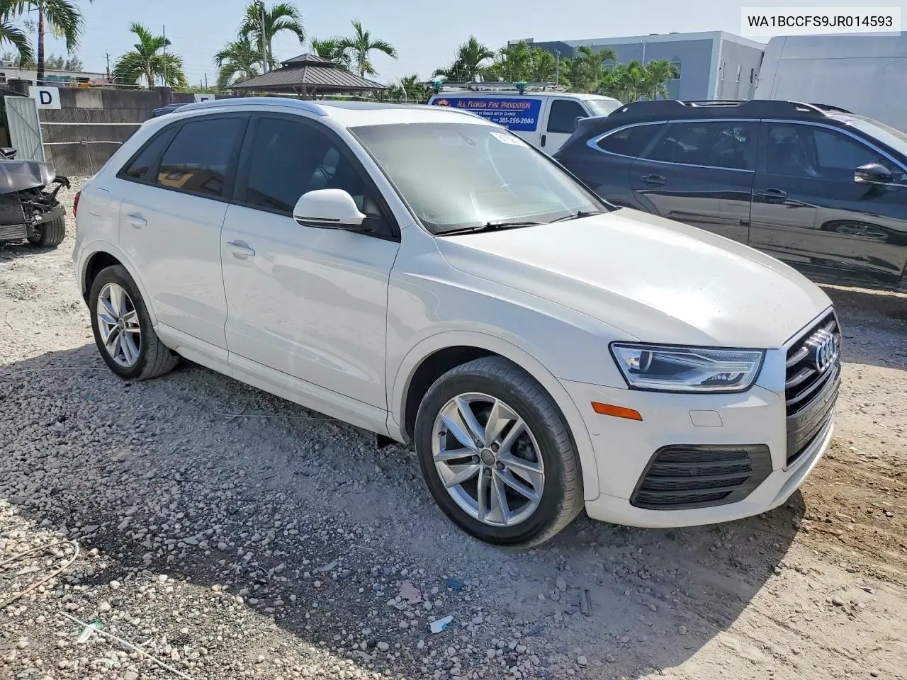 2018 Audi Q3 Premium Plus/Sport Premium Plus VIN: WA1BCCFS9JR014593 Lot: 61159516