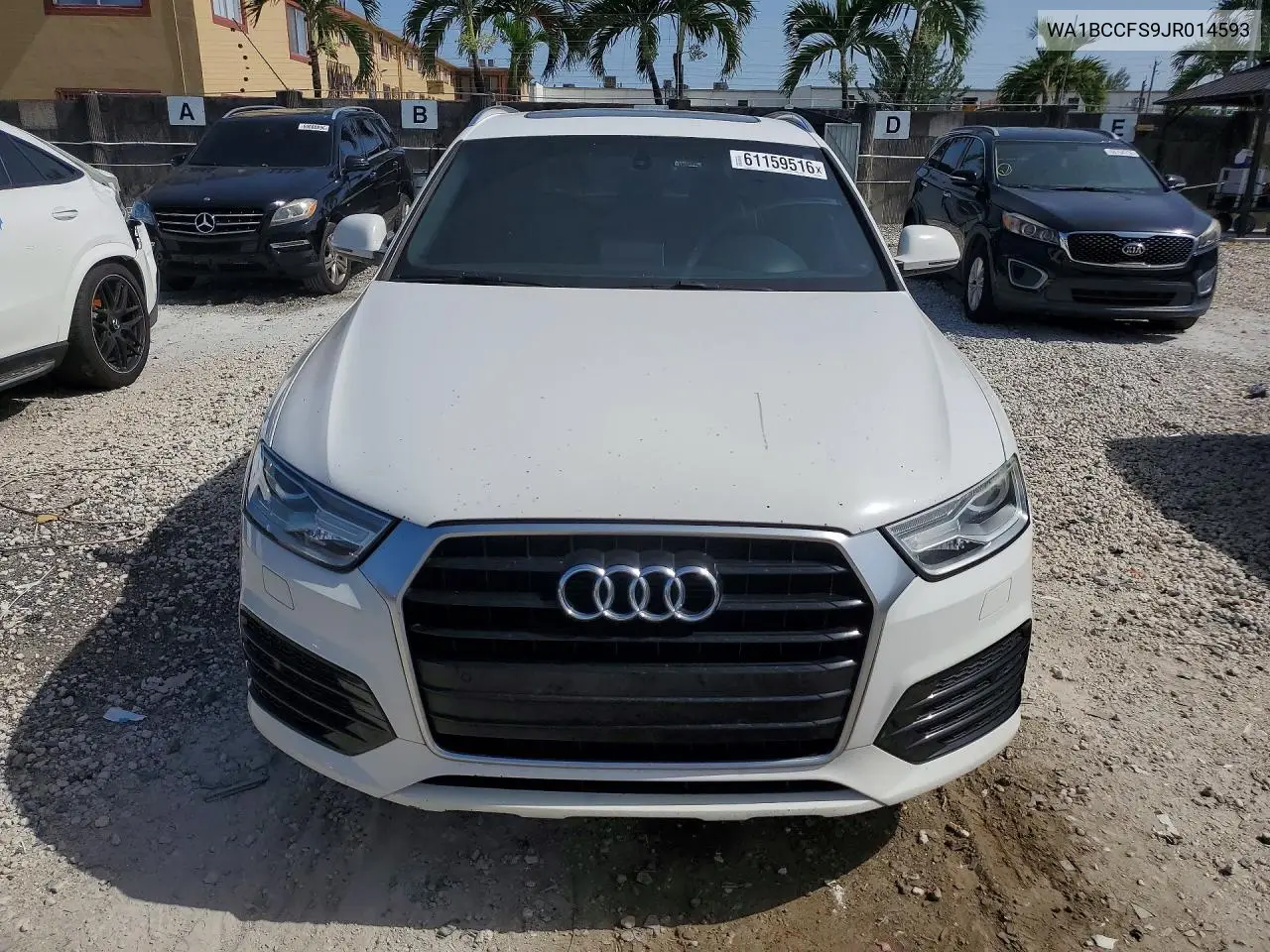 2018 Audi Q3 Premium Plus/Sport Premium Plus VIN: WA1BCCFS9JR014593 Lot: 61159516