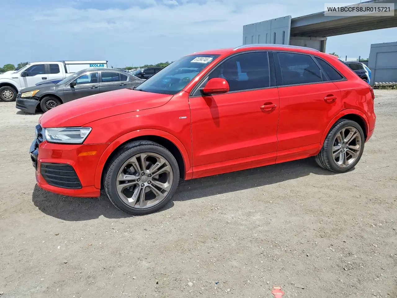 2018 Audi Q3 Premium VIN: WA1BCCFS8JR015721 Lot: 61284746