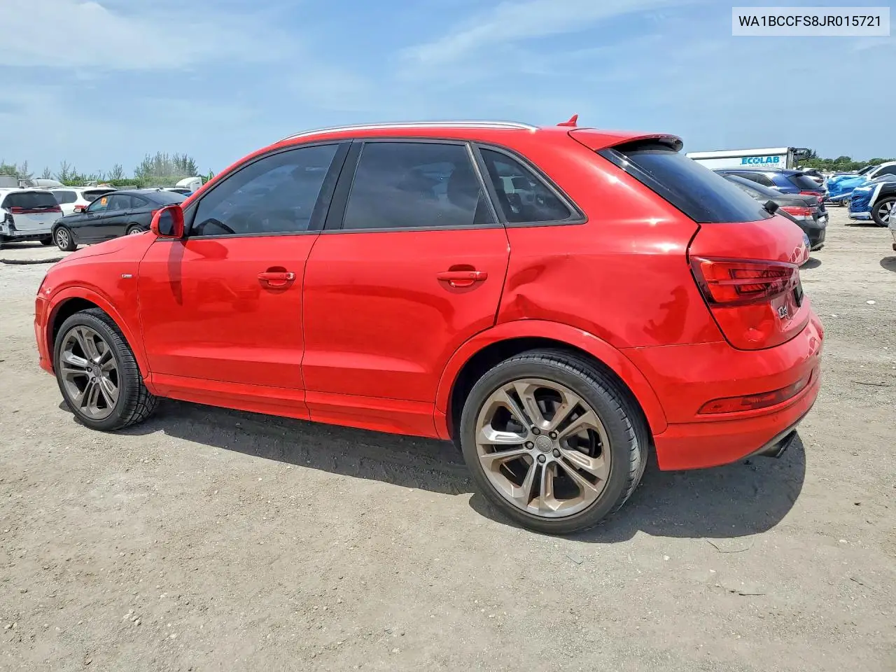 2018 Audi Q3 Premium VIN: WA1BCCFS8JR015721 Lot: 61284746