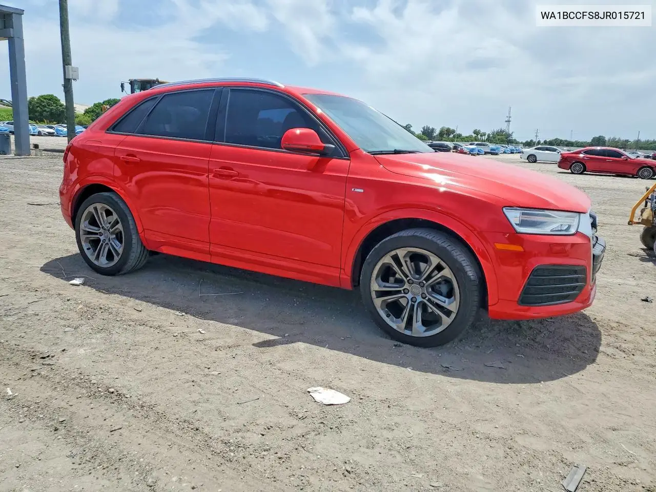 2018 Audi Q3 Premium VIN: WA1BCCFS8JR015721 Lot: 61284746