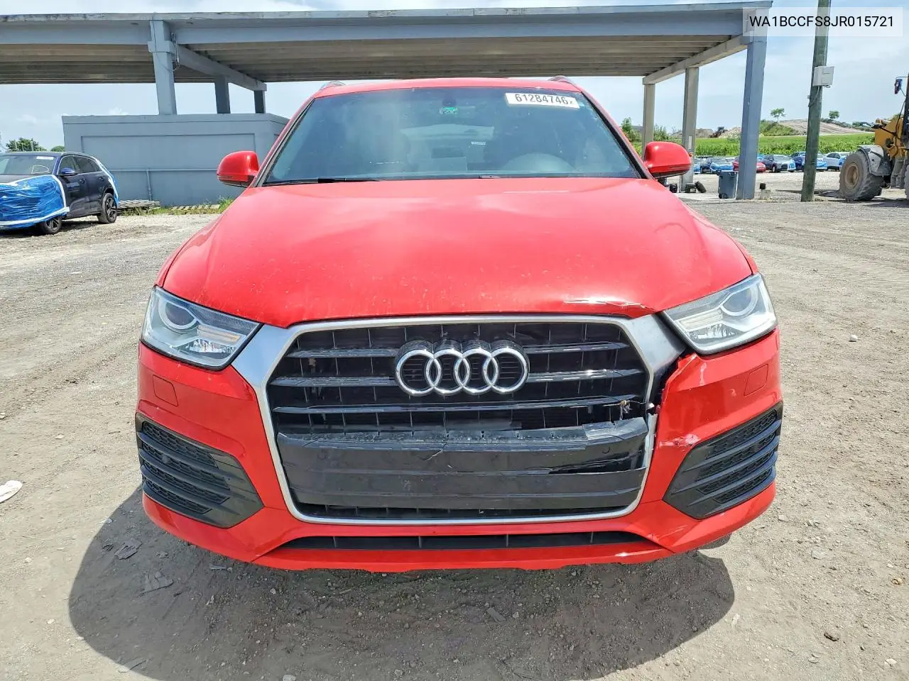 2018 Audi Q3 Premium VIN: WA1BCCFS8JR015721 Lot: 61284746