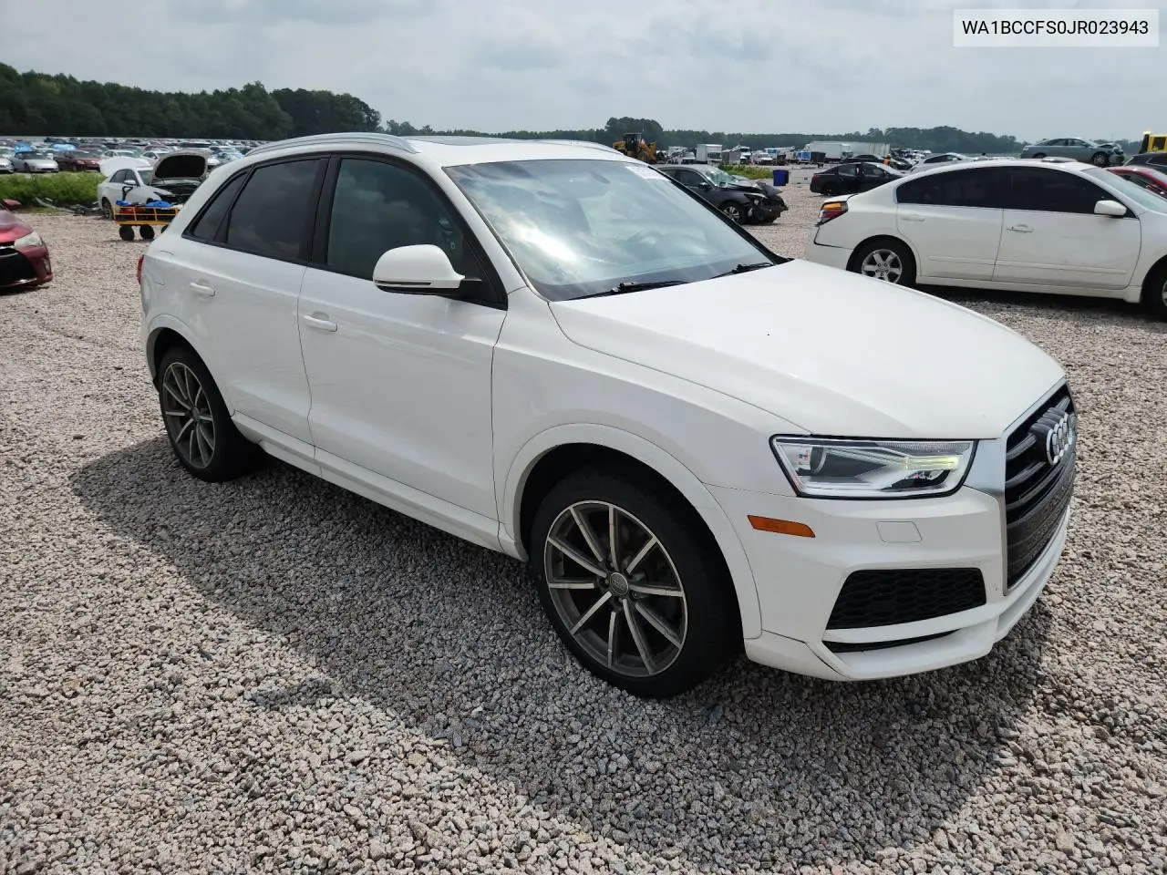 2018 Audi Q3 Premium VIN: WA1BCCFS0JR023943 Lot: 61577976