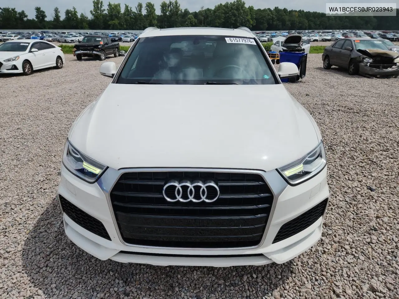 2018 Audi Q3 Premium VIN: WA1BCCFS0JR023943 Lot: 61577976