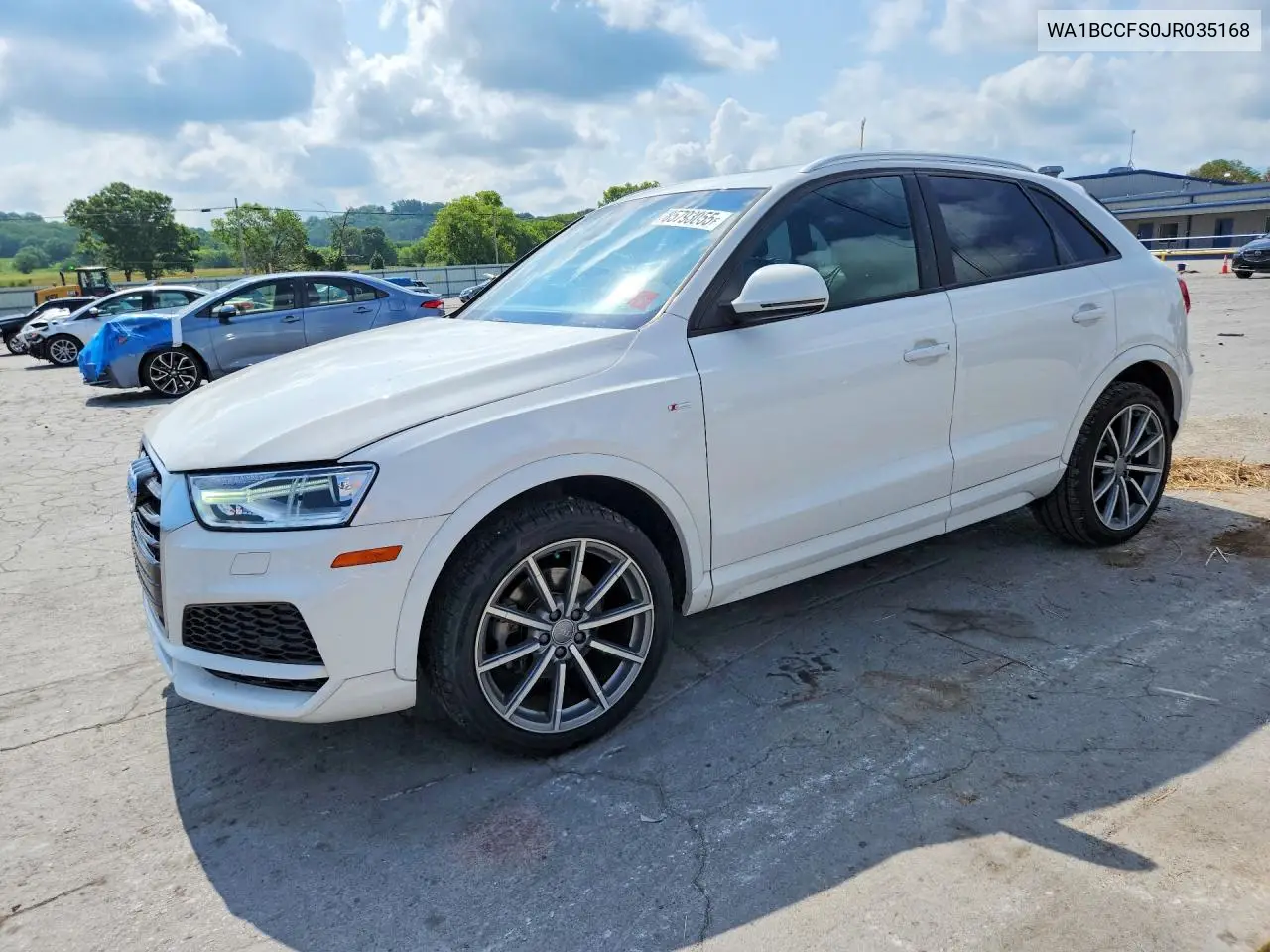 2018 Audi Q3 Premium VIN: WA1BCCFS0JR035168 Lot: 85793055