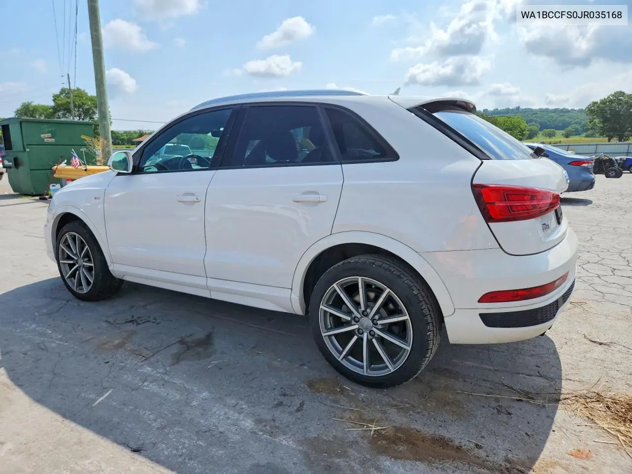 2018 Audi Q3 Premium VIN: WA1BCCFS0JR035168 Lot: 85793055