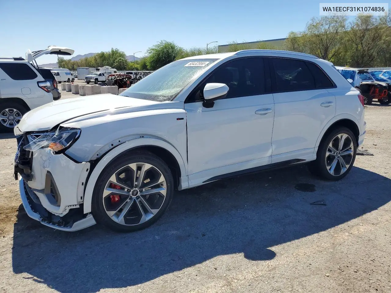 2019 Audi Q3 Premium Plus S-Line VIN: WA1EECF31K1074836 Lot: 60432866
