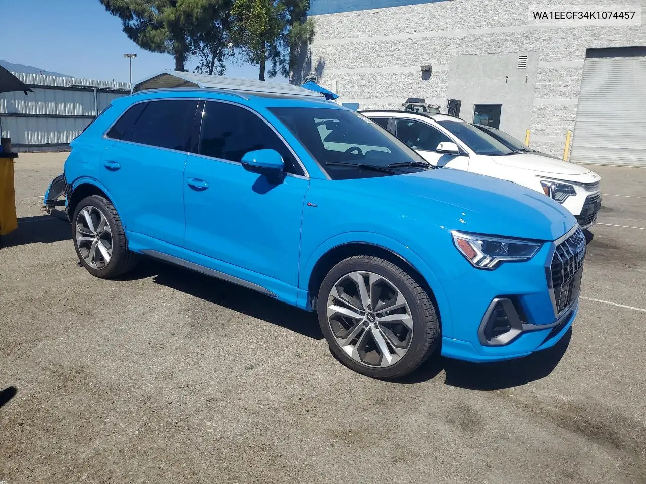 2019 Audi Q3 Premium Plus S-Line VIN: WA1EECF34K1074457 Lot: 61032316