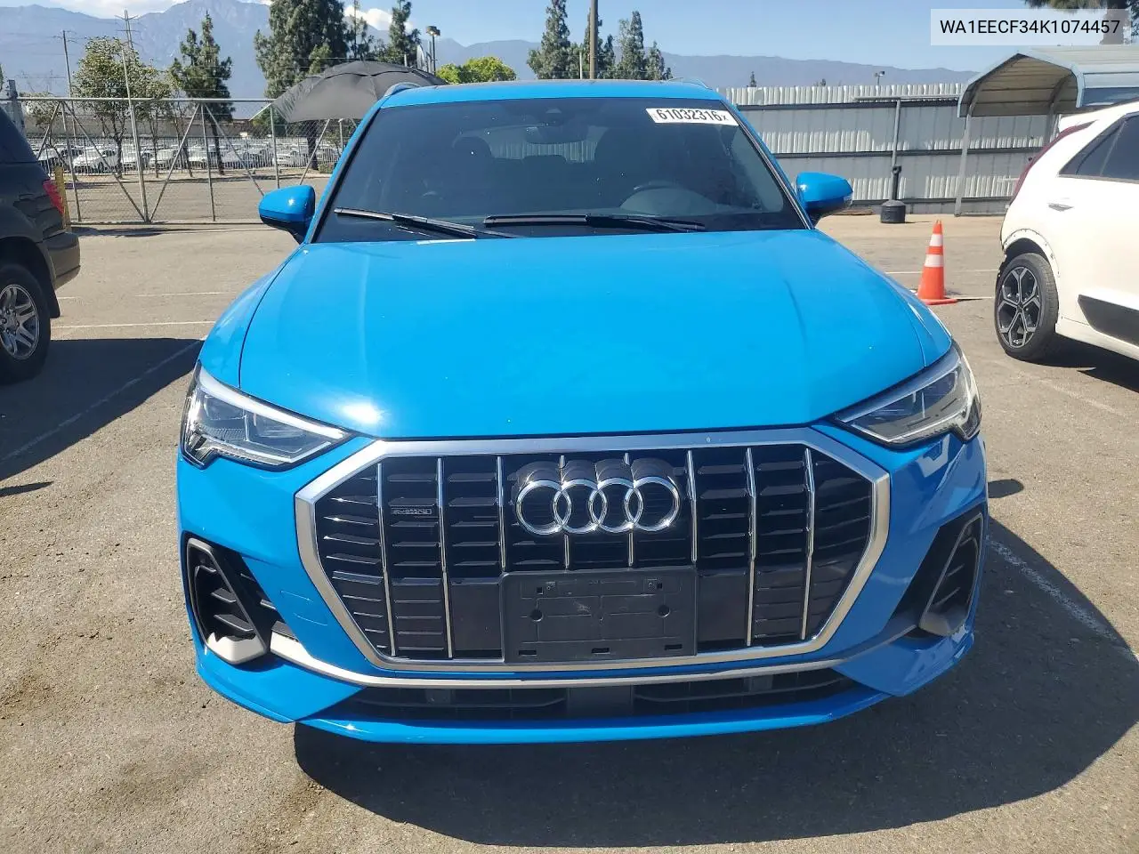 2019 Audi Q3 Premium Plus S-Line VIN: WA1EECF34K1074457 Lot: 61032316
