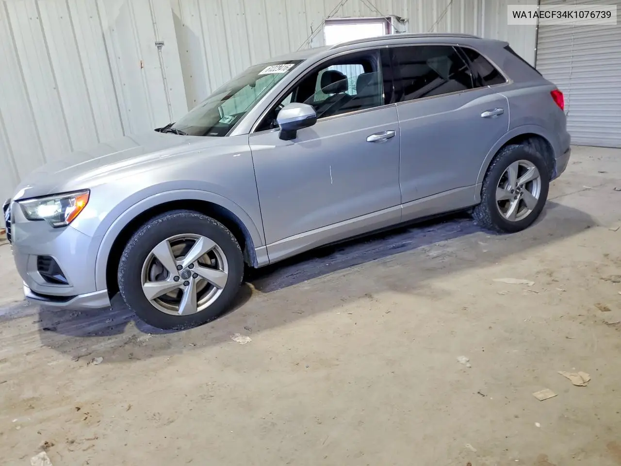 2019 Audi Q3 Premium VIN: WA1AECF34K1076739 Lot: 61223416