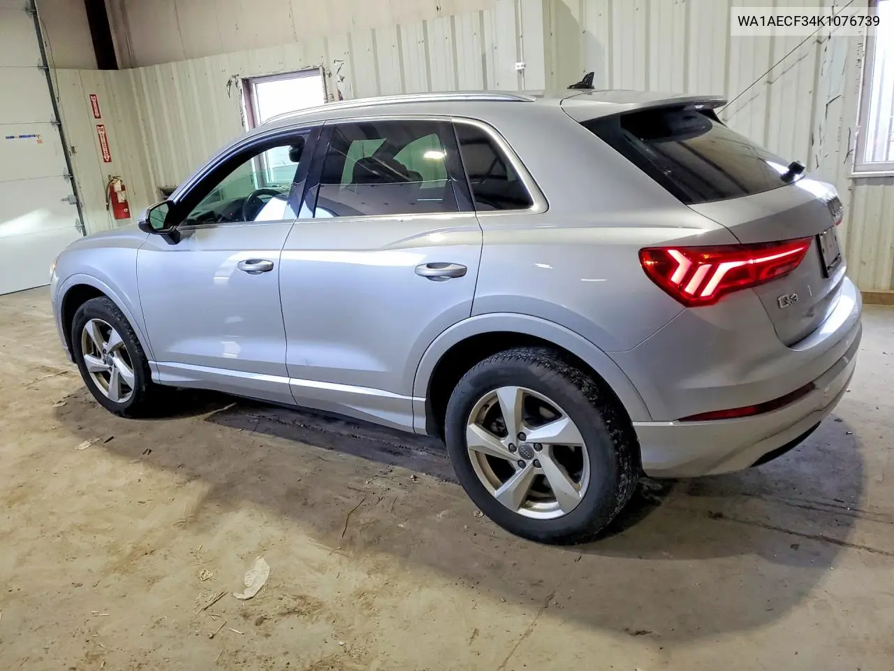 2019 Audi Q3 Premium VIN: WA1AECF34K1076739 Lot: 61223416