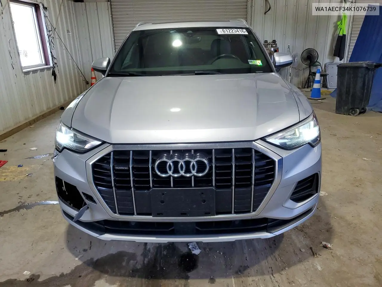 2019 Audi Q3 Premium VIN: WA1AECF34K1076739 Lot: 61223416